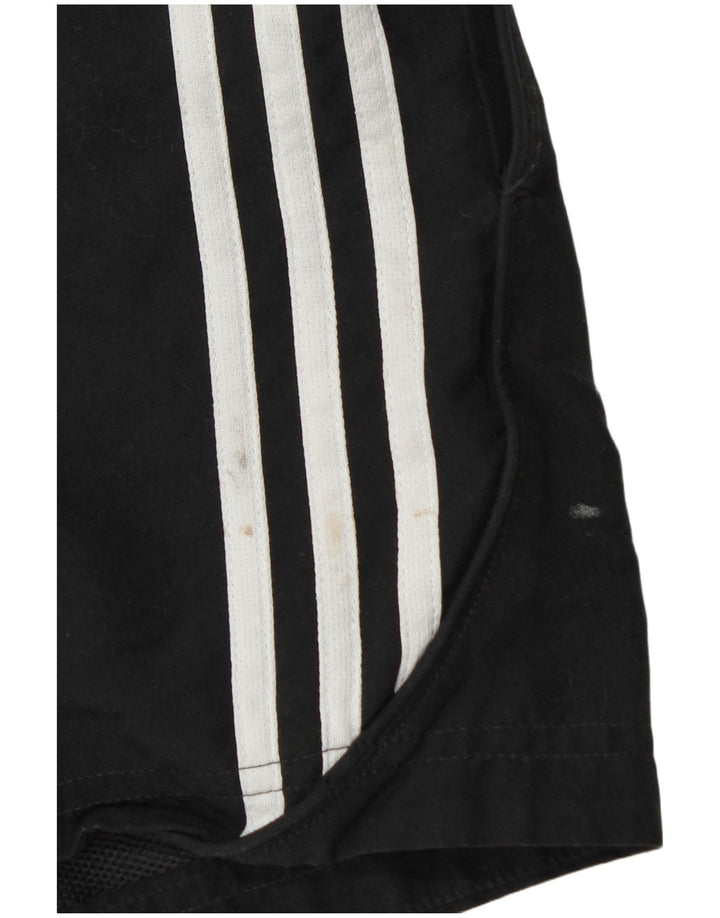 Pantaloni scurți sport pentru bărbați Adidas Climalite, poliester mediu negru