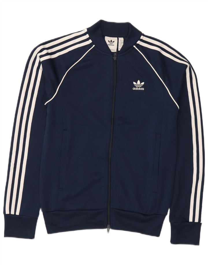 Jachetă de trening pentru bărbați Adidas XS poliester bleumarin
