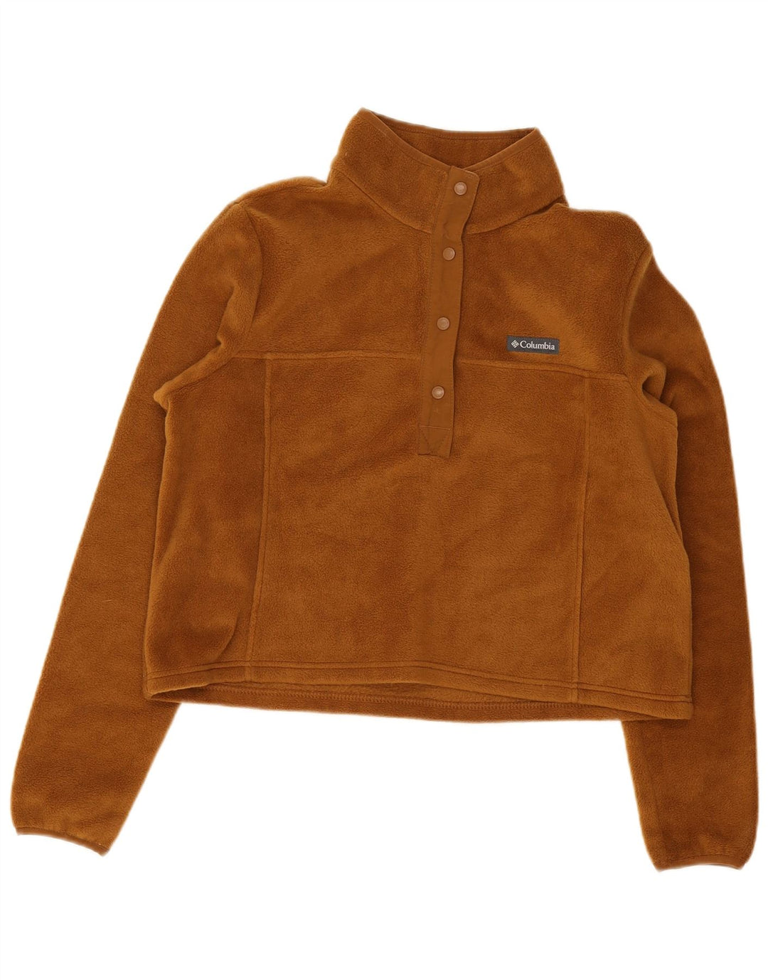 Pulover din lână pentru femei Columbia Crop Button Deck UK 16, mare, bej, poliester