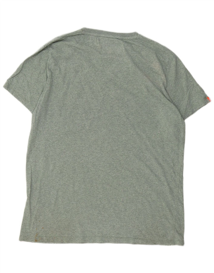 SUPERDRY Tricou Bărbați Top 2XL Verde Bumbac