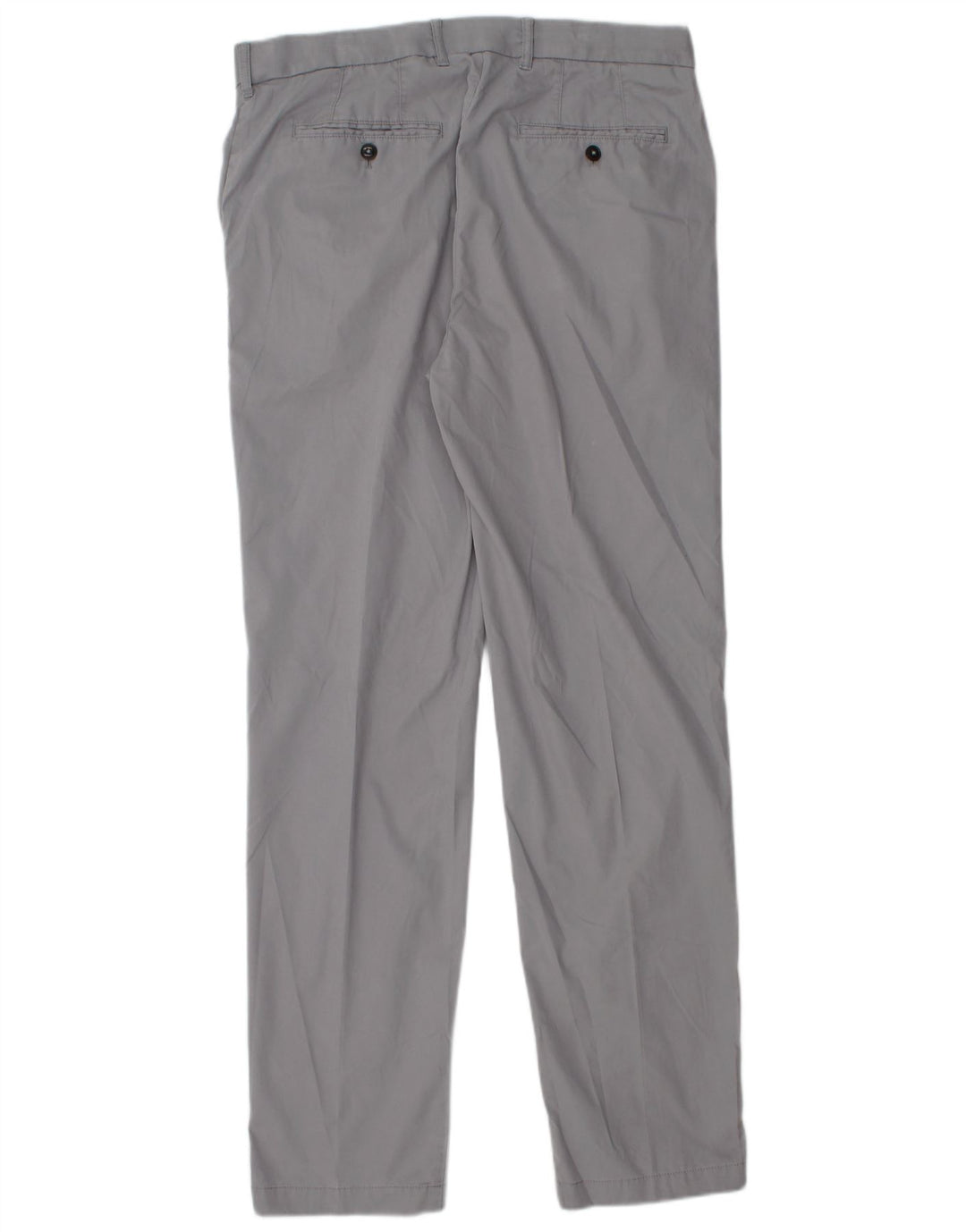 Pantaloni chino pentru bărbați de la Marks & Spencer, Blue Harbour, cu ajustare normală, L34 L33, gri