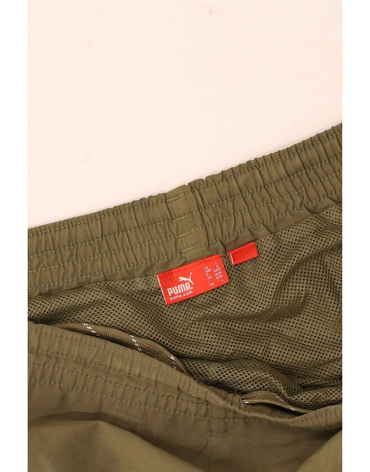 Pantaloni scurți sport Puma pentru bărbați, kaki mari