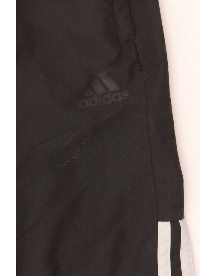 Pantaloni de trening pentru bărbați Adidas Pantaloni de jogging, mari, negru, poliester