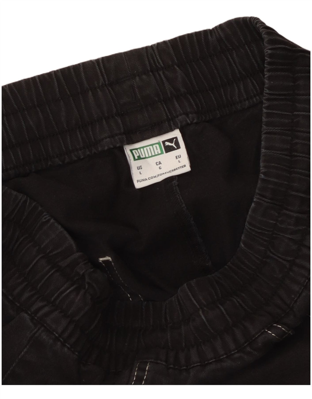 Pantaloni casual drepti pentru bărbați Puma L34 L27 Negru