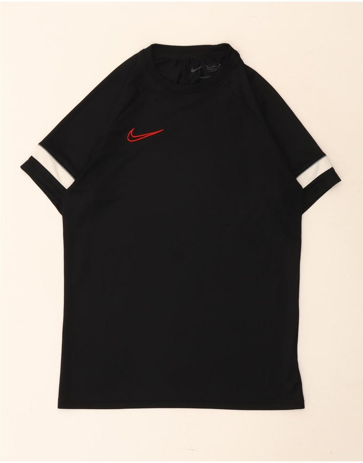 Tricou pentru bărbați Nike Dri Fit Top Mediu Negru Colorblock