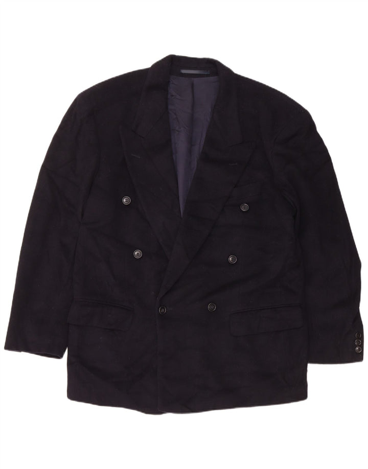 Jachetă Blazer pentru bărbați Hugo Boss EU 48 Mediu Lână bleumarin