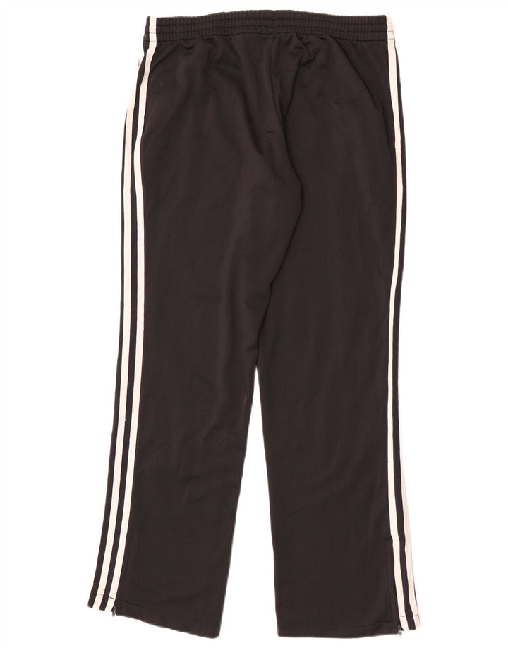Pantaloni de trening Adidas pentru femei UK 40, mare, negru, poliester color bloc
