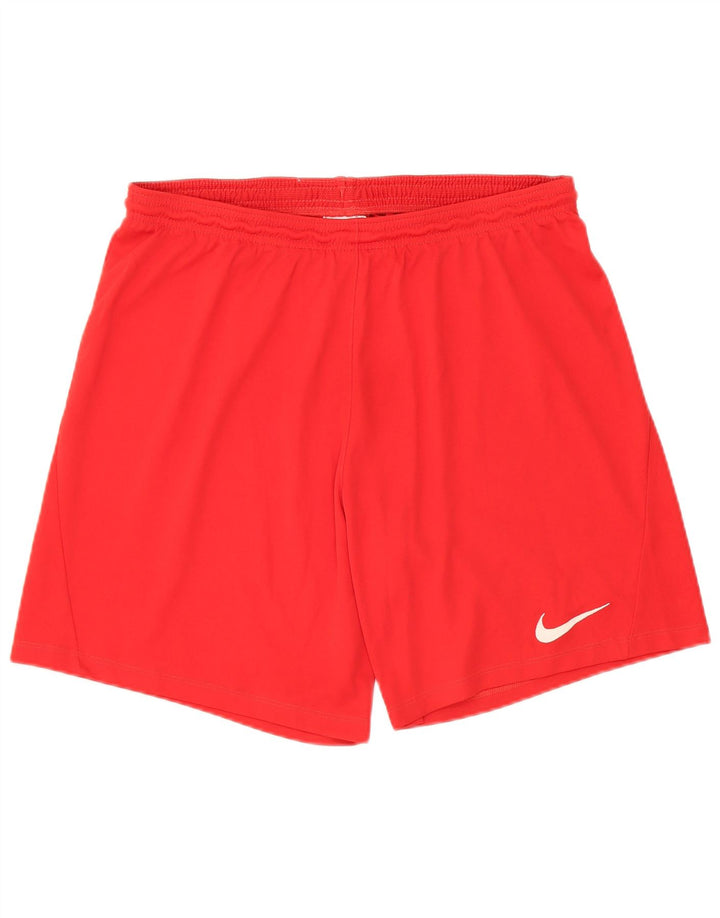 Pantaloni scurți sport pentru bărbați NIKE Dri Fit XL poliester roșu