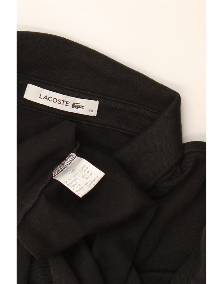 Tricou polo Lacoste pentru femei Mărimea 48 XL bumbac negru