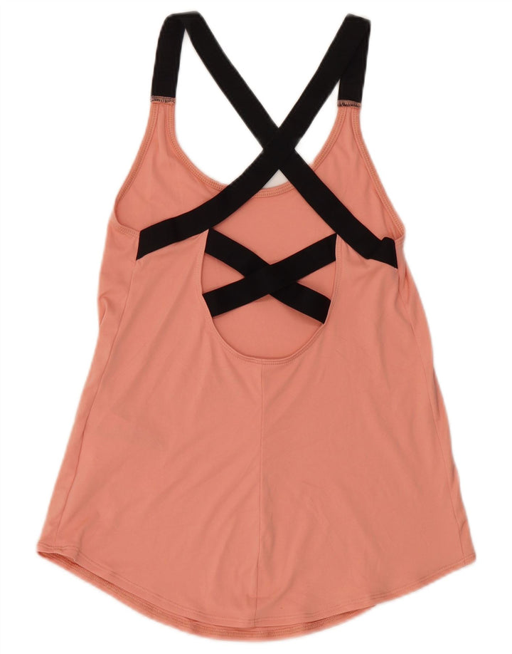 Vesta Nike Dri Fit pentru femei UK 4 XS, poliester roz