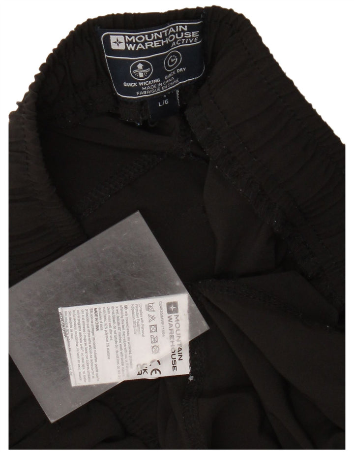 Pantaloni scurți sport pentru bărbați Mountain Warehouse Poliester negru mare