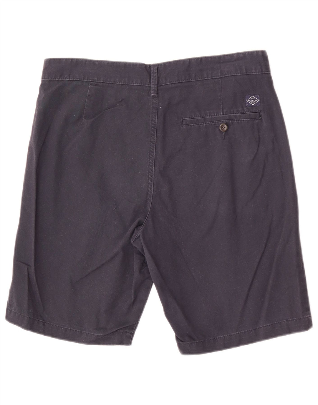 Pantaloni scurți chino pentru bărbați Marks & Spencer W30, mediu, bleumarin, bumbac