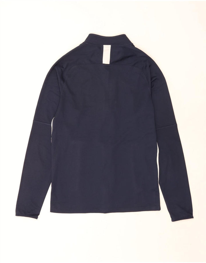 Jachetă de top pentru trening Nike Dri Fit pentru bărbați, mică, albastru bleumarin