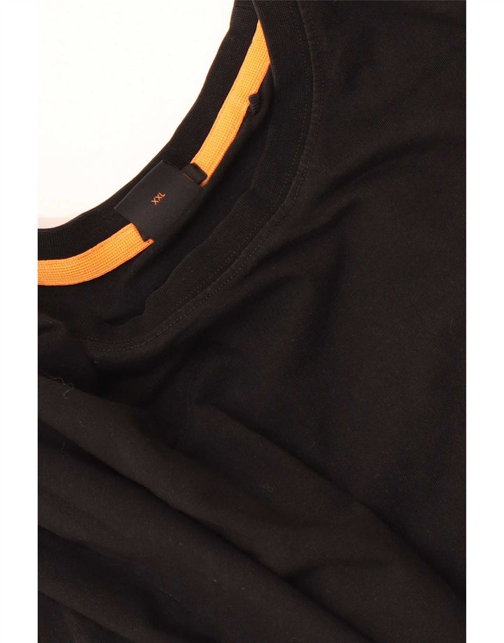 Tricou grafic pentru bărbați Hugo Boss Top 2XL negru