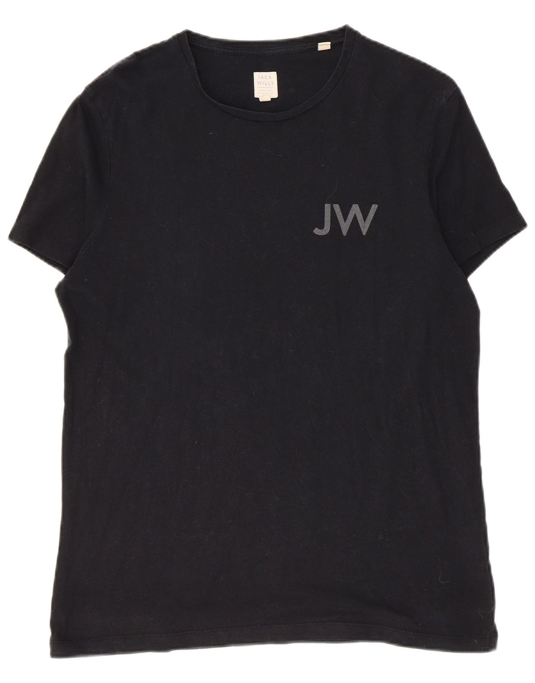 Tricou grafic Jack Wills pentru bărbați Top mic bumbac negru