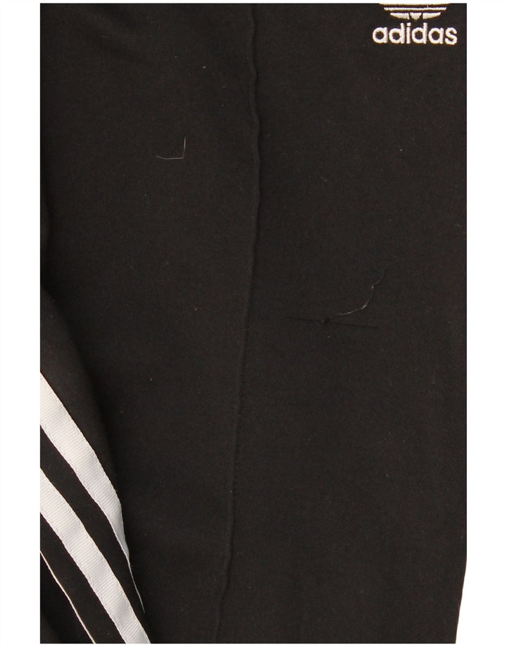 Pantaloni de trening Adidas pentru femei UK 8 Small Black Bumbac
