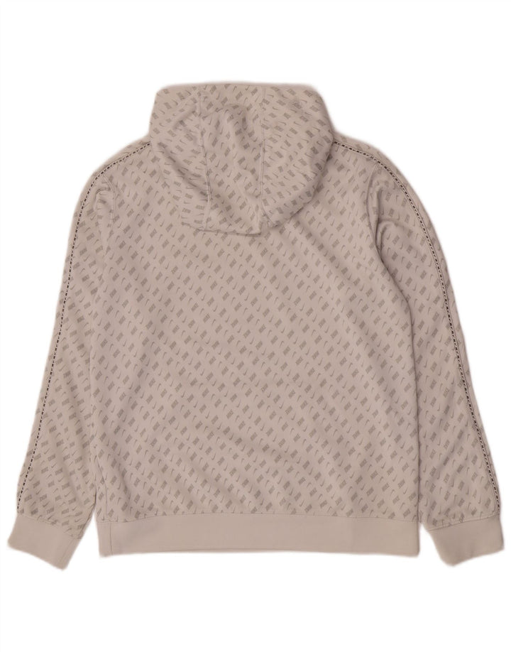 Pulover Nike pentru băieți grafic cu glugă 13-14 ani XL poliester alb