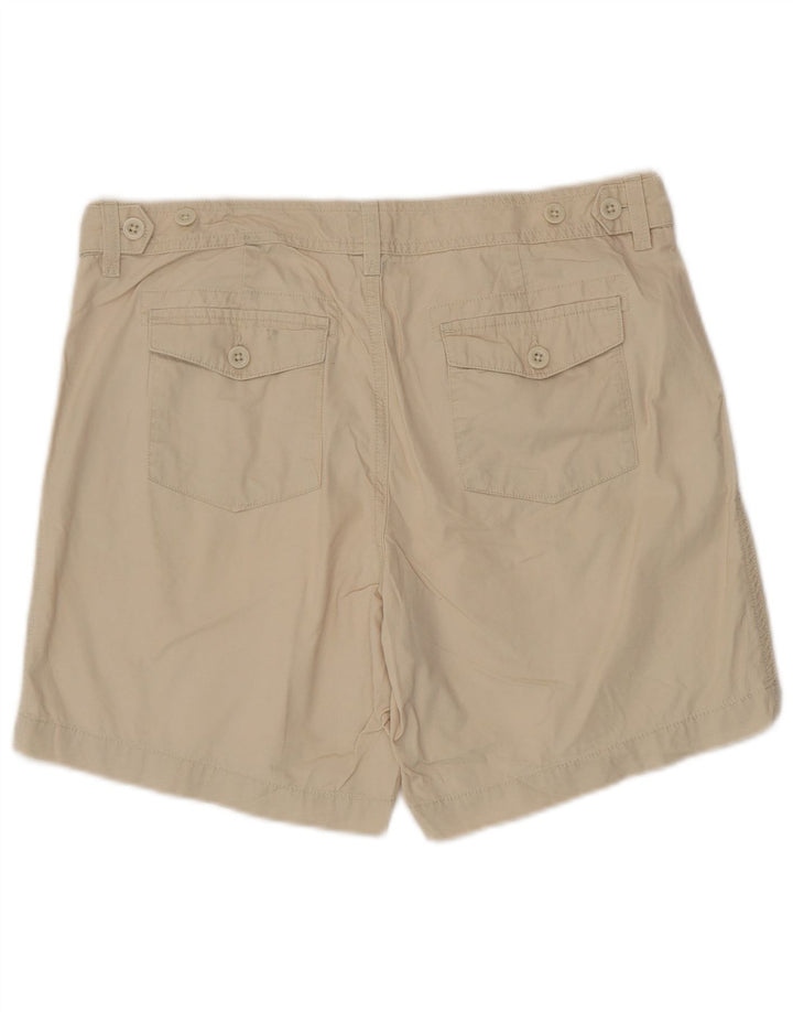 EDDIE BAUER Pantaloni scurti chino pentru femei US 6 Medium W34 Bej Bumbac