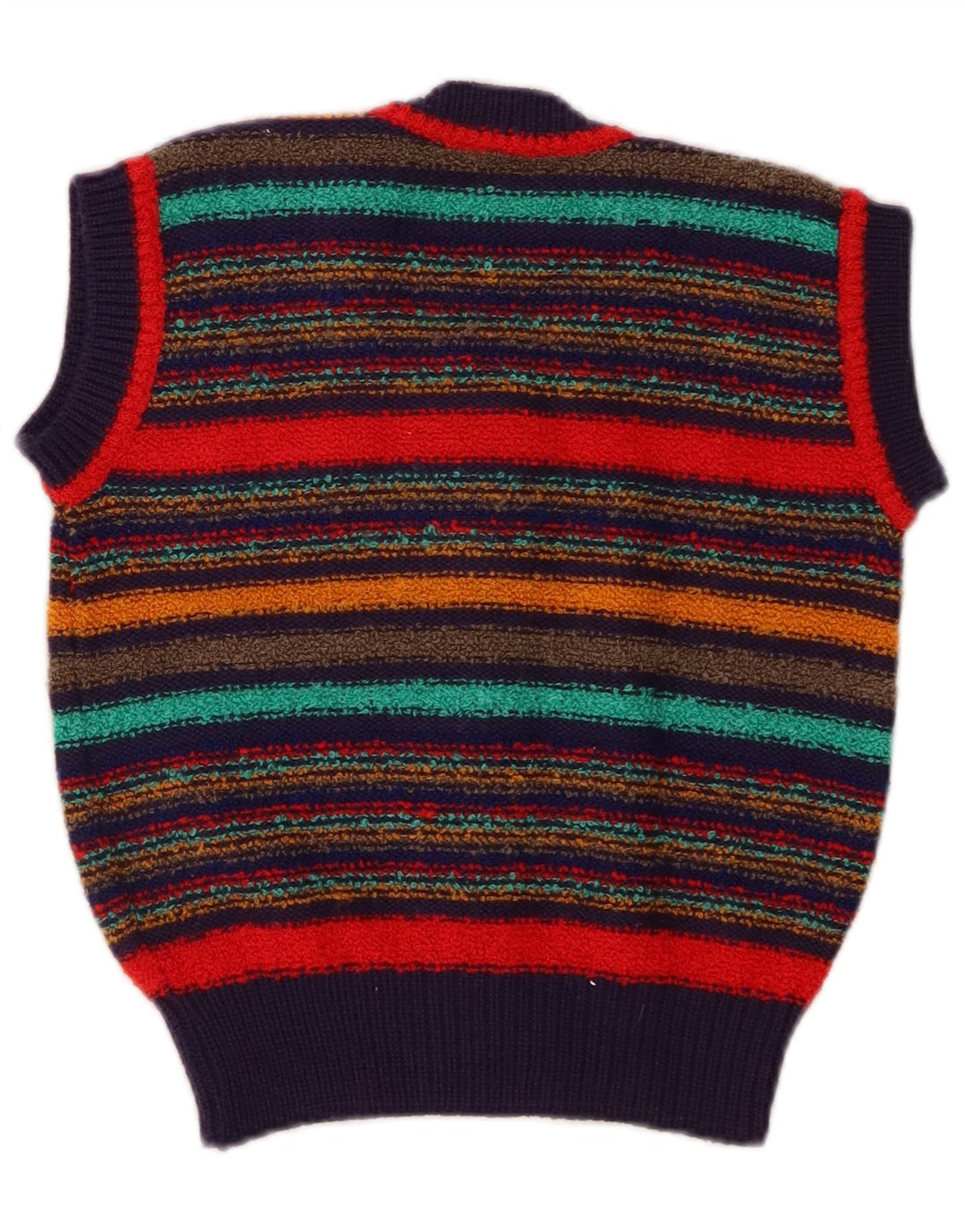 Brian Scott Pulover Crop Cardigan pentru Damă EU 38 Mediu Multicolore în dungi