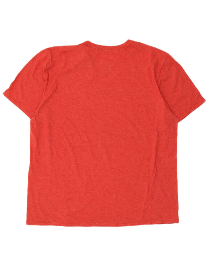 Tricou grafic pentru bărbați Hurley Top mare poliester roșu