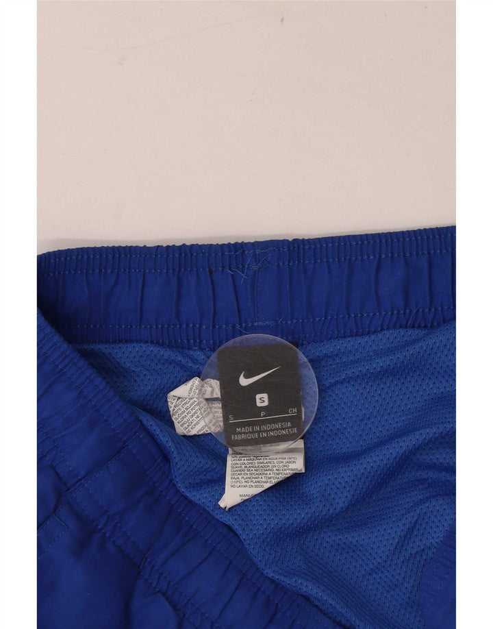 Pantaloni scurți sport Nike pentru bărbați Graphic Regular Sport mici, albastru din poliester