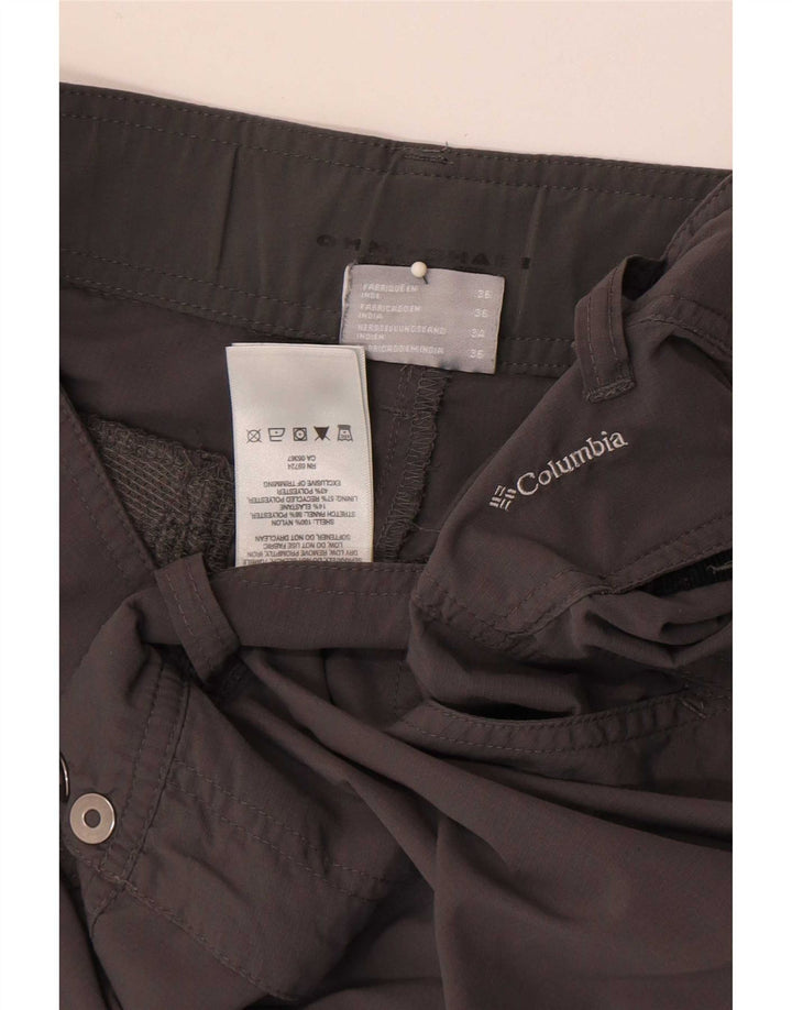 Pantaloni scurți cargo Columbia pentru femei EU 36 Small W28 Nylon gri
