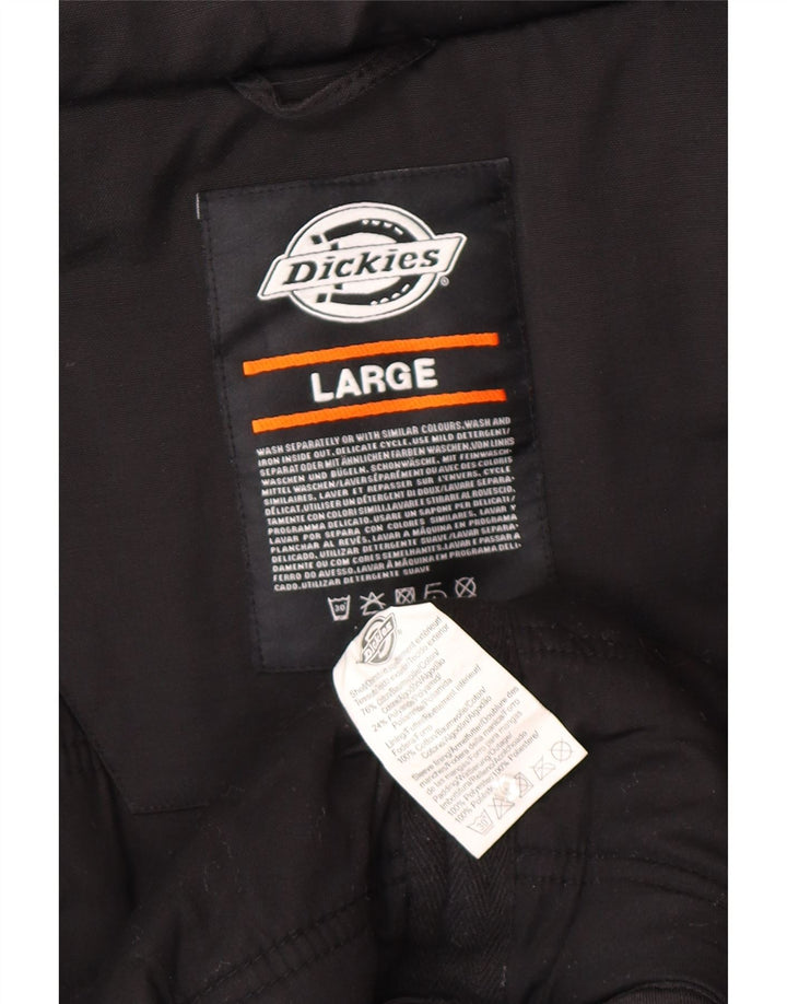 Jachetă de vânt pentru bărbați Dickies UK 40, mare, negru, bumbac