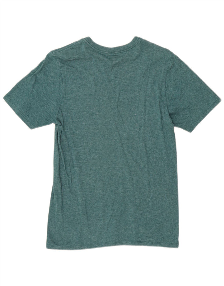 HURLEY Mens Petite Graphic T-Shirt Top Small Green Polyester