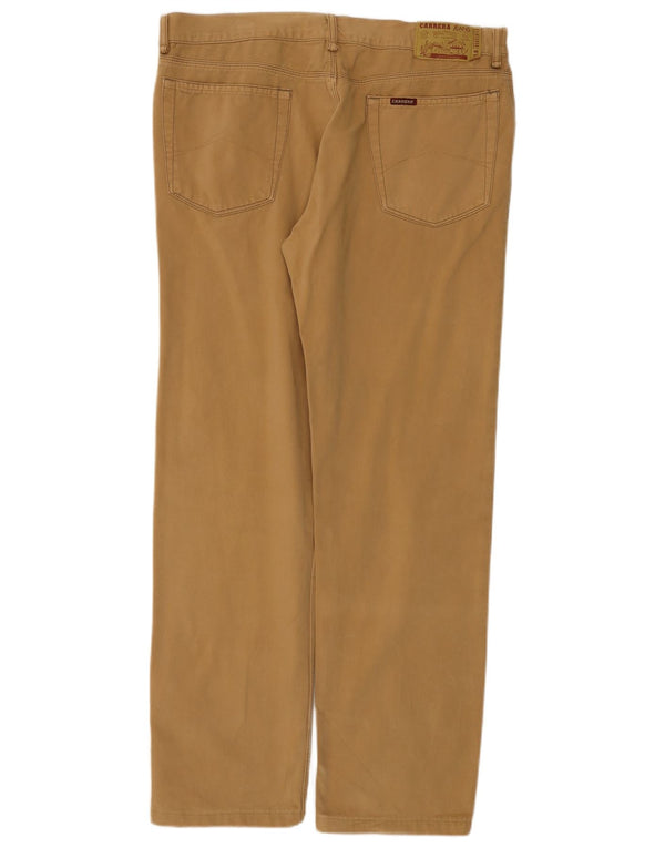 Pantaloni casual drepti pentru bărbați Carrera IT 52 XL W36 L30 Bej Bumbac