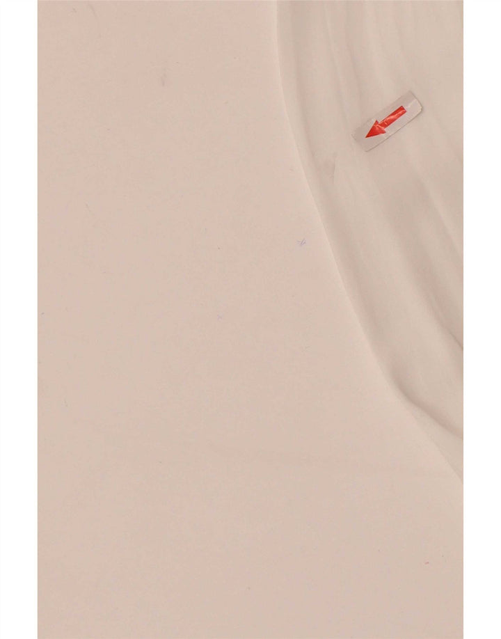Bluză cămașă pentru femei Zara UK 12 Medium White Viscose