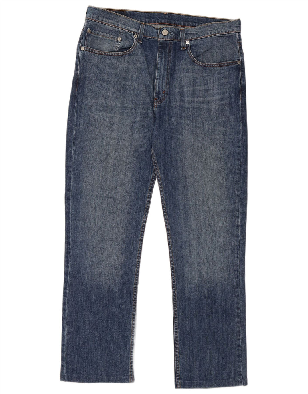 Blugi drepti pentru bărbați Levi's W36 L29 Bumbac albastru