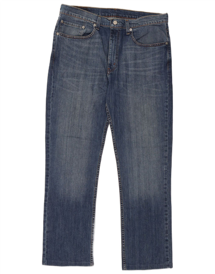 Blugi drepti pentru bărbați Levi's W36 L29 Bumbac albastru