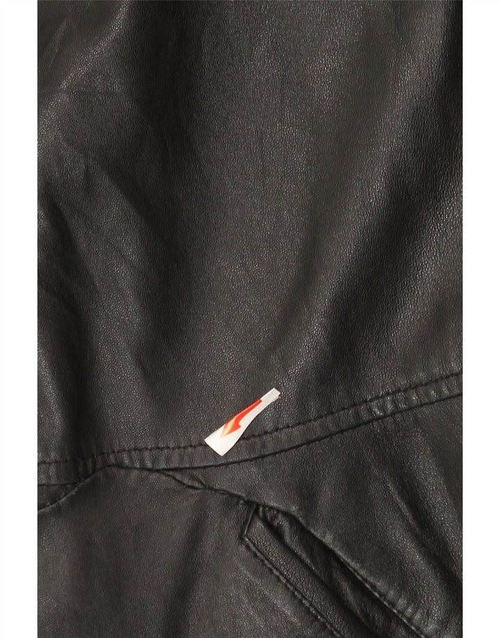 Jachetă de piele pentru femei Conbipel IT 44 Medium Black Leather