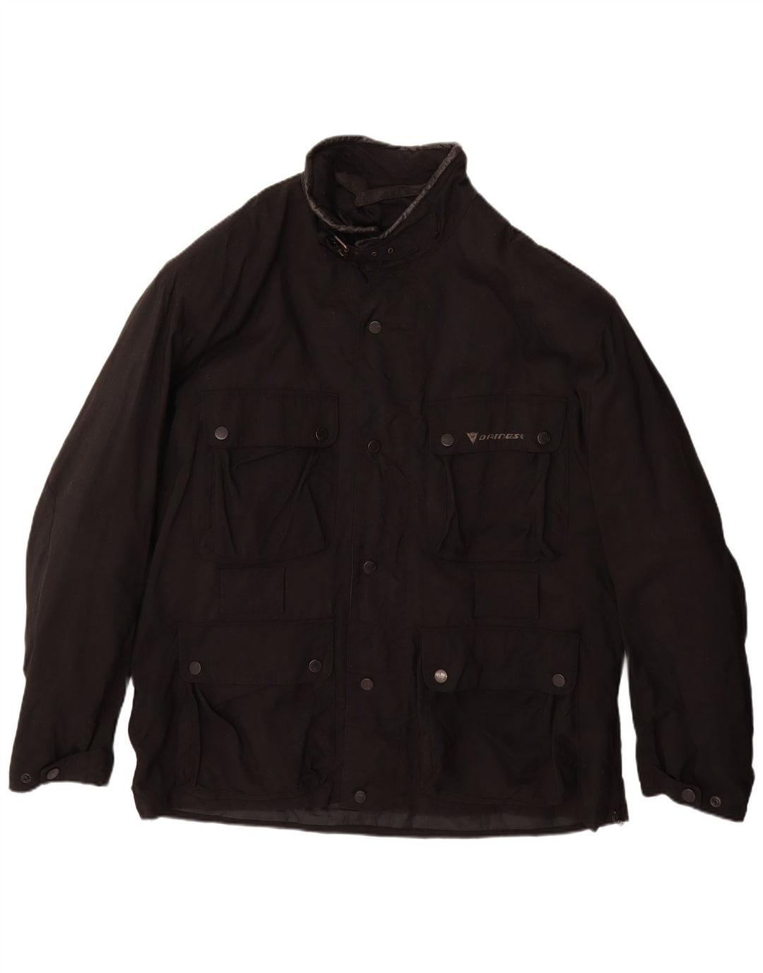 Jachetă pentru bărbați DAINESE Racer IT 48 4XL Negru Nylon