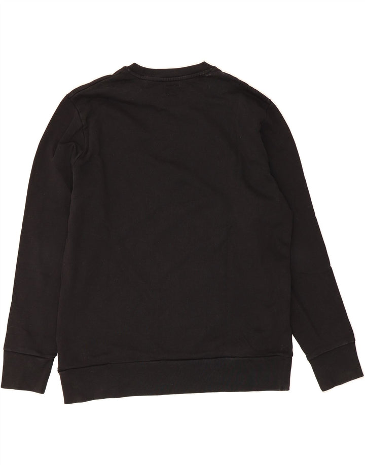 LEVI'S Mens Graphic Sweatshirt Jumper XL Black Cotton Vintage Levi's and Second-Hand Levi's from Messina Hembry 