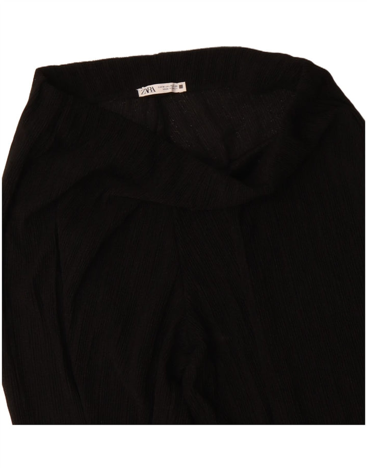 Pantaloni casual pentru femei ZARA L30 L27 Negru Poliester