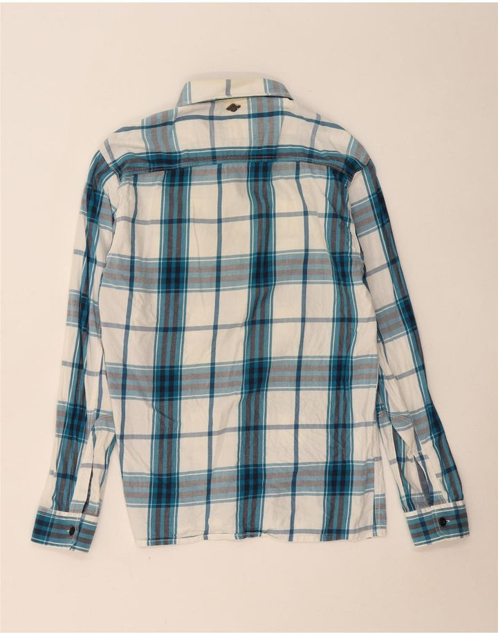 Cămașă Jack & Jones pentru bărbați, mare, albastru, din bumbac