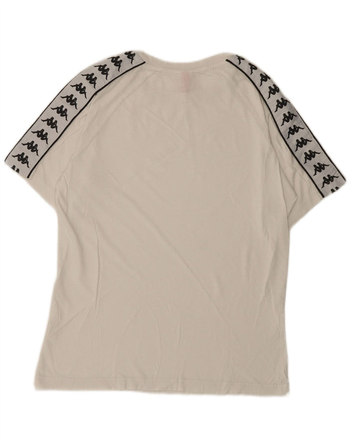 Tricou grafic pentru bărbați Kappa Top Mic Alb