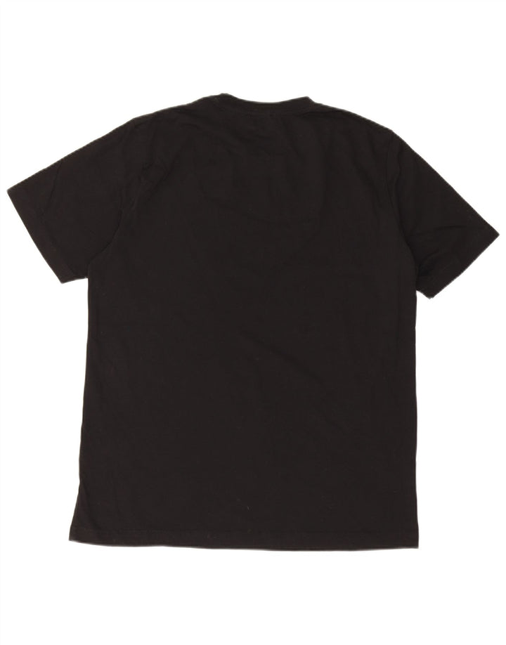 Tricou grafic pentru bărbați Diesel Top mare din bumbac negru