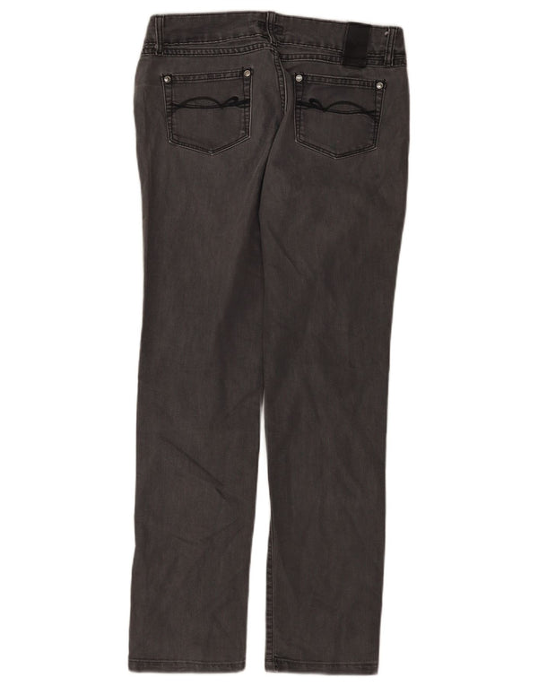 Max & Co. Blugi slim pentru femei W27 L28 bumbac gri