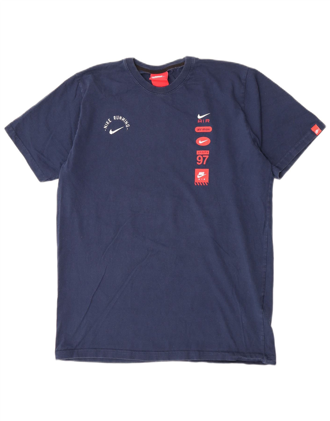 Tricou grafic Nike pentru bărbați Top mare din bumbac bleumarin