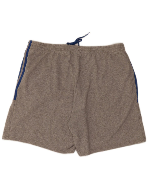 Pantaloni scurți sport pentru bărbați Adidas, 2XL, bumbac cu pete gri