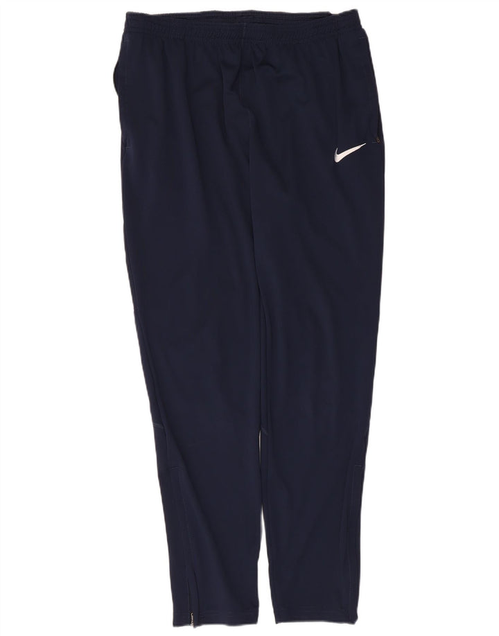 Pantaloni de trening Nike Dri Fit pentru bărbați, mari, albastru, poliester