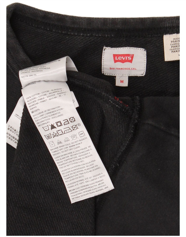 Levi's Pulover grafic pentru bărbați, bumbac, gri mediu