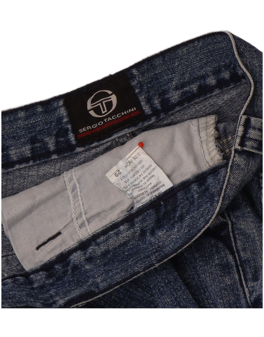 Sergio Tacchini Blugi Bootcut pentru femei W29 L35 Bumbac albastru