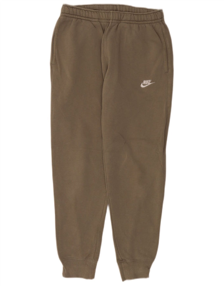 Pantaloni de trening pentru bărbați Nike Pantaloni de jogging Bumbac kaki mic
