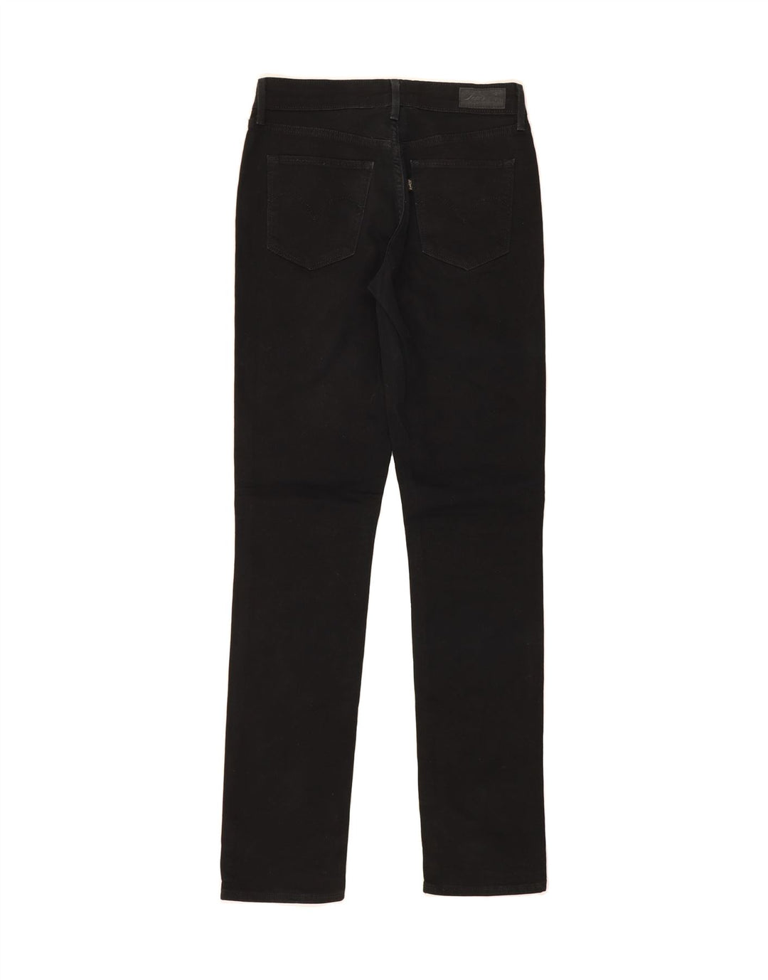 LEVI'S Womens Classic Slim Jeans W27 L32 Black Cotton Vintage Levi's and Second-Hand Levi's from Messina Hembry 