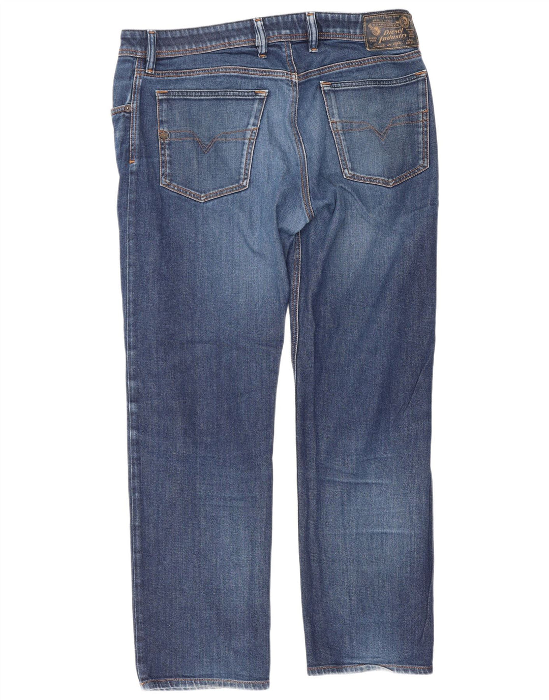Diesel Bărbați Waykee Regular Straight Jeans W34 L28 Blue Bumbac