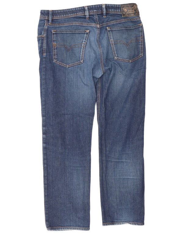 Diesel Bărbați Waykee Regular Straight Jeans W34 L28 Blue Bumbac