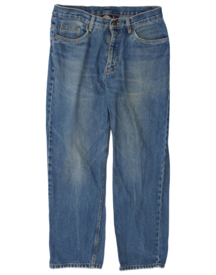 Blugi drepti pentru bărbați Dickies W34 L27 Bumbac albastru